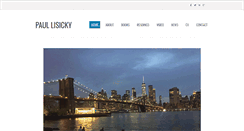 Desktop Screenshot of paullisicky.net